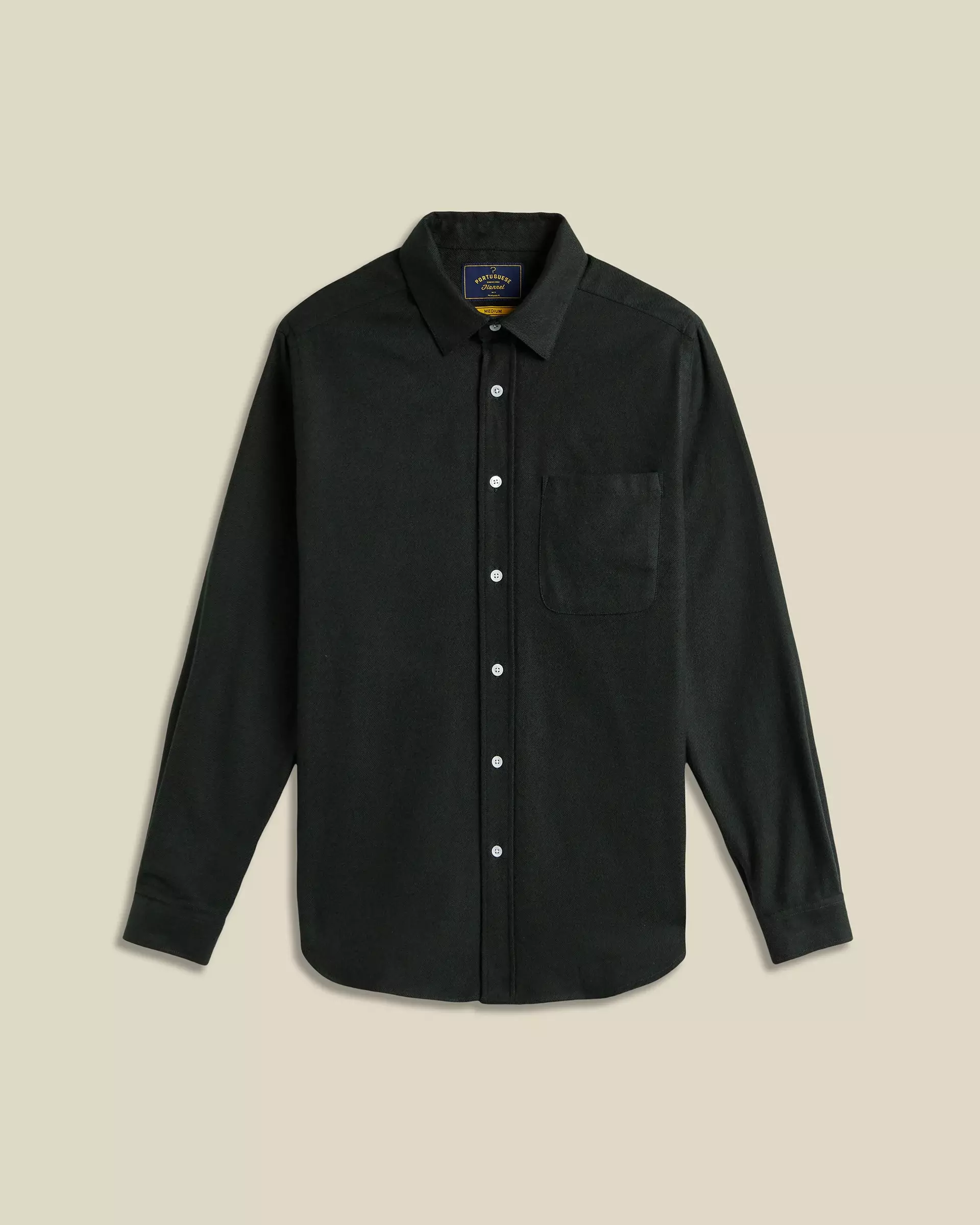 Portuguese Flannel Teca Shirt Forest Herren Hemd grün